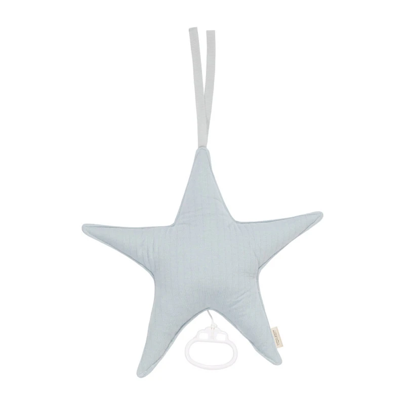 Boite à Musique Etoile LITTLE DUTCH Pure Soft Blue 1 Boite à Musique Etoile LITTLE DUTCH Pure Soft Blue