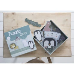 Coffret De 6 Puzzles Animaux Du Zoo LITTLE DUTCH -Little Dutch coffret de 6 puzzles animaux du zoo little dutch 11