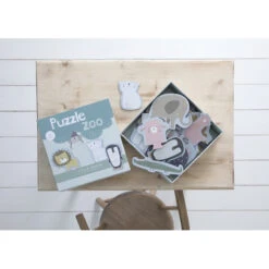 Coffret De 6 Puzzles Animaux Du Zoo LITTLE DUTCH -Little Dutch coffret de 6 puzzles animaux du zoo little dutch 12