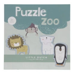 Coffret De 6 Puzzles Animaux Du Zoo LITTLE DUTCH -Little Dutch coffret de 6 puzzles animaux du zoo little dutch 14