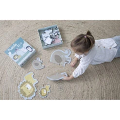 Coffret De 6 Puzzles Animaux Du Zoo LITTLE DUTCH -Little Dutch coffret de 6 puzzles animaux du zoo little dutch 8