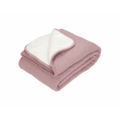 Couverture De Berceau 70x100 LITTLE DUTCH Pure Mauve