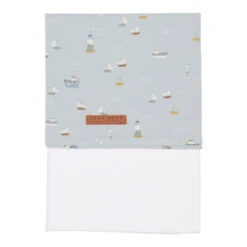 Drap De Lit Imprimé LITTLE DUTCH Sailors Bay Bleu