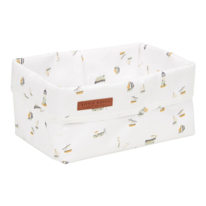 Grand Panier De Commode LITTLE DUTCH Sailors Bay Blanc 1 Grand Panier De Commode LITTLE DUTCH Sailors Bay Blanc