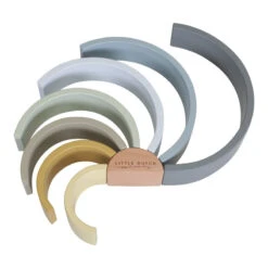 Arc-en-ciel Empilable LITTLE DUTCH Bleu -Little Dutch ld arc en ciel empilable 4