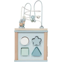 Cube D’activité Bois LITTLE DUTCH Adventure Blue