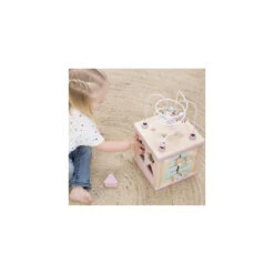 Cube D’activité En Bois LITTLE DUTCH Adventure Pink -Little Dutch ld cube activite bois 9