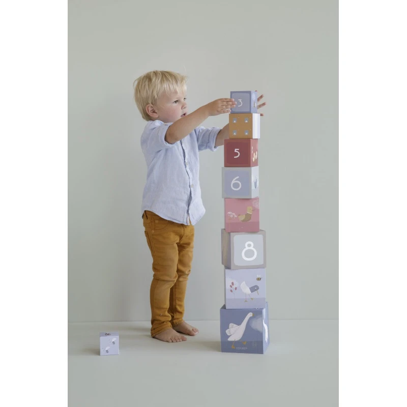 Cubes à Empiler LITTLE DUTCH Little Goose 12 Cubes à Empiler LITTLE DUTCH Little Goose – Image 12