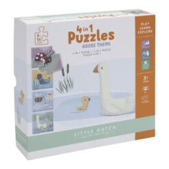 Puzzle 4 En 1 LITTLE DUTCH Little Goose -Little Dutch ld puzzle 4 en 1 13