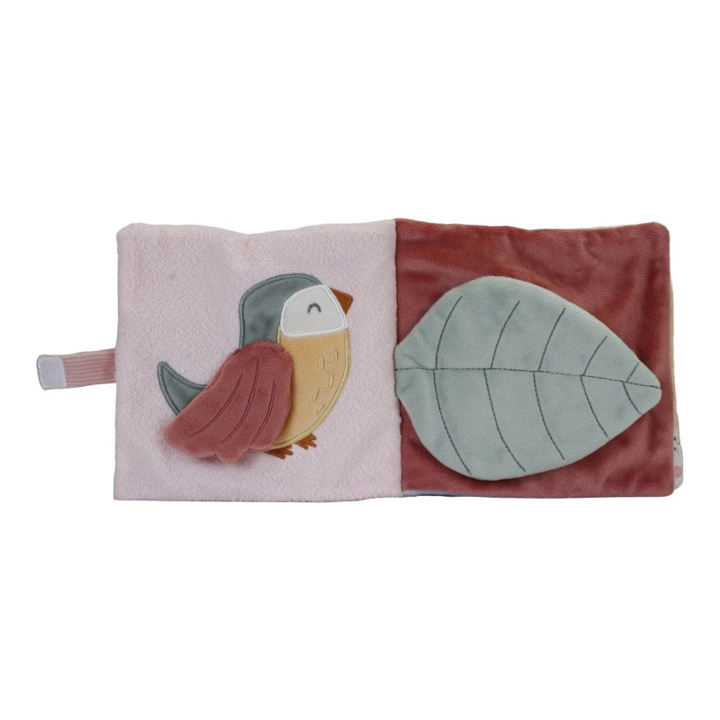 Livre D'activités En Tissu LITTLE DUTCH Rose Flowers & Butterflies 3 Livre D'activités En Tissu LITTLE DUTCH Rose Flowers & Butterflies – Image 3