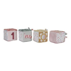 Lot De 4 Cubes En Tissu LITTLE DUTCH Flowers & Butterflies 5 Lot De 4 Cubes En Tissu LITTLE DUTCH Flowers & Butterflies -Little Dutch lot de 4 cubes en tissu little dutch flowers butterflies 2