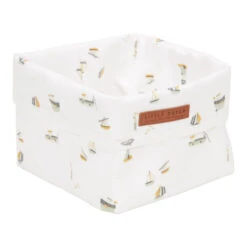 Panier Carré De Commode LITTLE DUTCH Sailors Bay Blanc