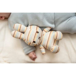 Peluche Miffy 25 Cm LITTLE DUTCH Vintage Sunny Stripes All Over -Little Dutch peluche miffy 25 cm little dutch vintage sunny stripes all over 1 2