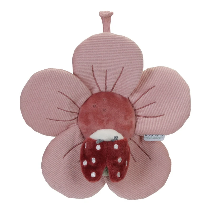 Peluche Musicale Fleur LITTLE DUTCH Rose Flowers & Butterflies 1 Peluche Musicale Fleur LITTLE DUTCH Rose Flowers & Butterflies
