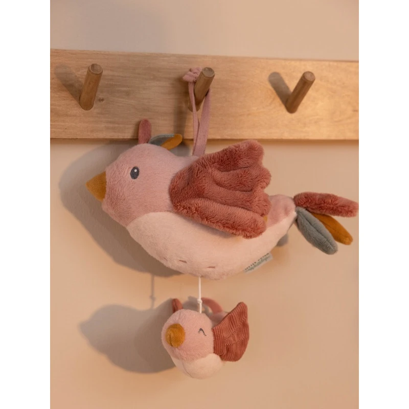 Peluche Musicale Oiseaux LITTLE DUTCH Rose Flowers & Butterflies 3 Peluche Musicale Oiseaux LITTLE DUTCH Rose Flowers & Butterflies – Image 3