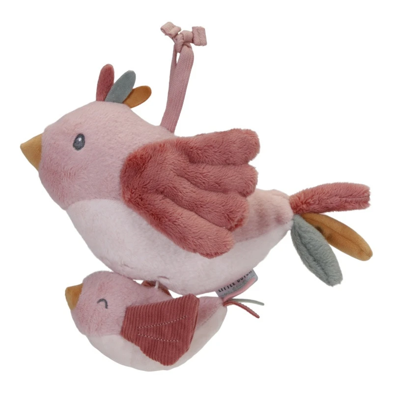 Peluche Musicale Oiseaux LITTLE DUTCH Rose Flowers & Butterflies 1 Peluche Musicale Oiseaux LITTLE DUTCH Rose Flowers & Butterflies