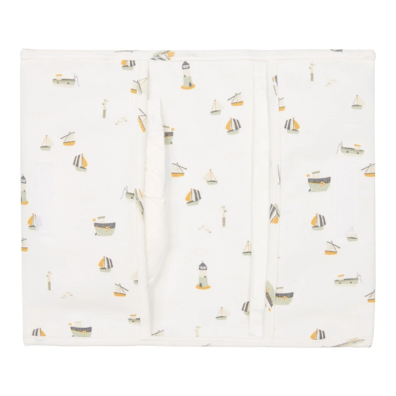 Pochette à Langer LITTLE DUTCH Sailors Bay Blanc 1 Pochette à Langer LITTLE DUTCH Sailors Bay Blanc