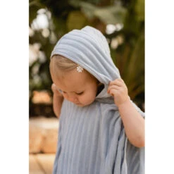 Poncho De Bain En éponge Jacquard LITTLE DUTCH Blue 9 Poncho De Bain En éponge Jacquard LITTLE DUTCH Blue -Little Dutch poncho de bain en eponge jacquard little dutch blue 4