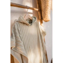 Poncho De Bain En éponge Jacquard LITTLE DUTCH Green -Little Dutch poncho de bain en eponge jacquard little dutch green 2