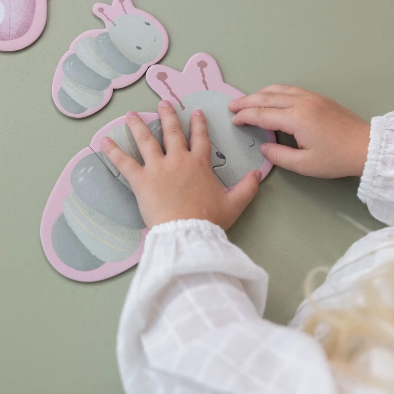 Puzzle 6 En 1 LITTLE DUTCH Flowers & Butterflies 17 Puzzle 6 En 1 LITTLE DUTCH Flowers & Butterflies – Image 17