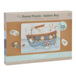 Puzzle Sonore En Bois LITTLE DUTCH Sailors Bay -Little Dutch puzzle sonore en bois little dutch sailors bay 2