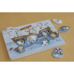 Puzzle Sonore En Bois LITTLE DUTCH Sailors Bay -Little Dutch puzzle sonore en bois little dutch sailors bay 3