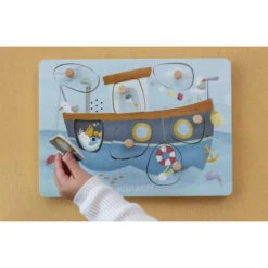 Puzzle Sonore En Bois LITTLE DUTCH Sailors Bay -Little Dutch puzzle sonore en bois little dutch sailors bay 7