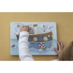 Puzzle Sonore En Bois LITTLE DUTCH Sailors Bay -Little Dutch puzzle sonore en bois little dutch sailors bay 9