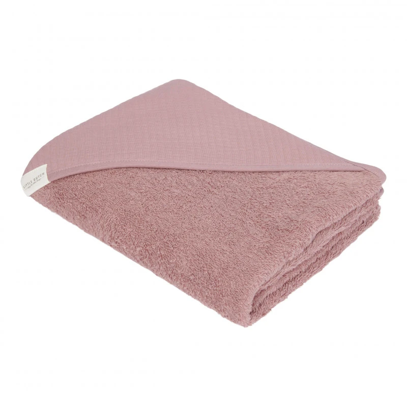 Sortie De Bain 75x75 LITTLE DUTCH Pure Mauve 3 Sortie De Bain 75x75 LITTLE DUTCH Pure Mauve – Image 3