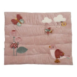 Tapis De Parc 80x100 Cm LITTLE DUTCH Rose Flowers & Butterflies